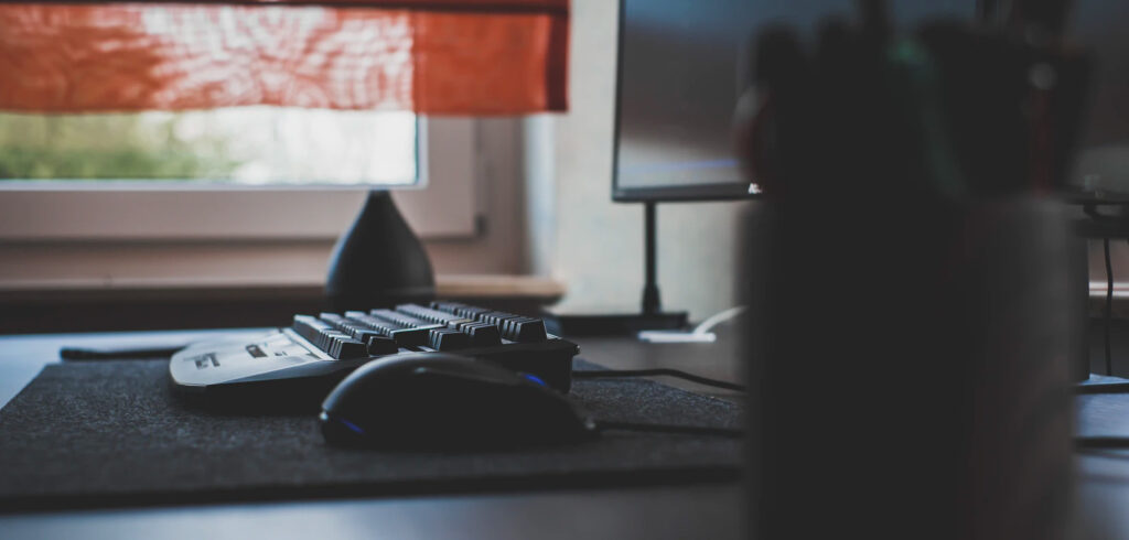 Mat on a desk